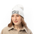Embroidered Knit Beanie
