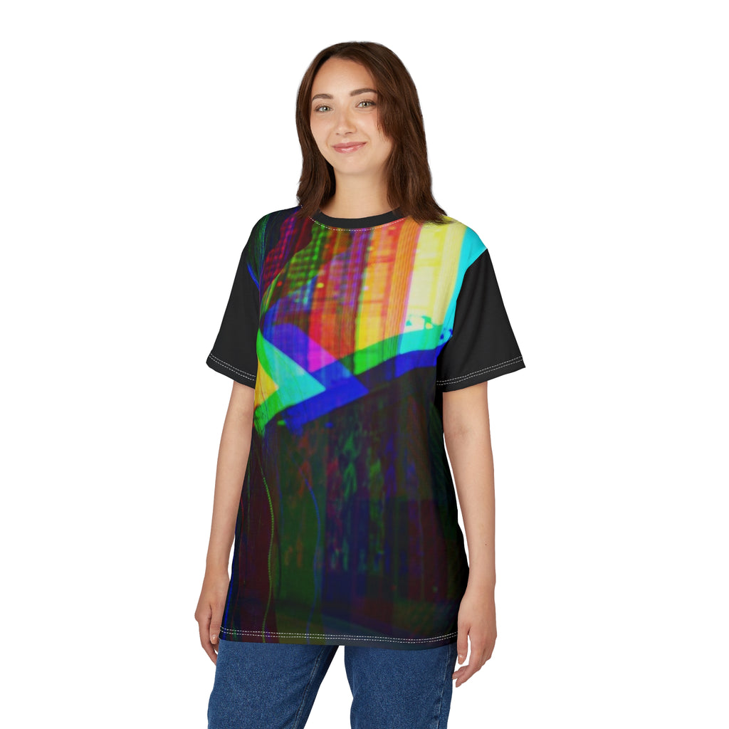 Abstract Glitch Art Tee