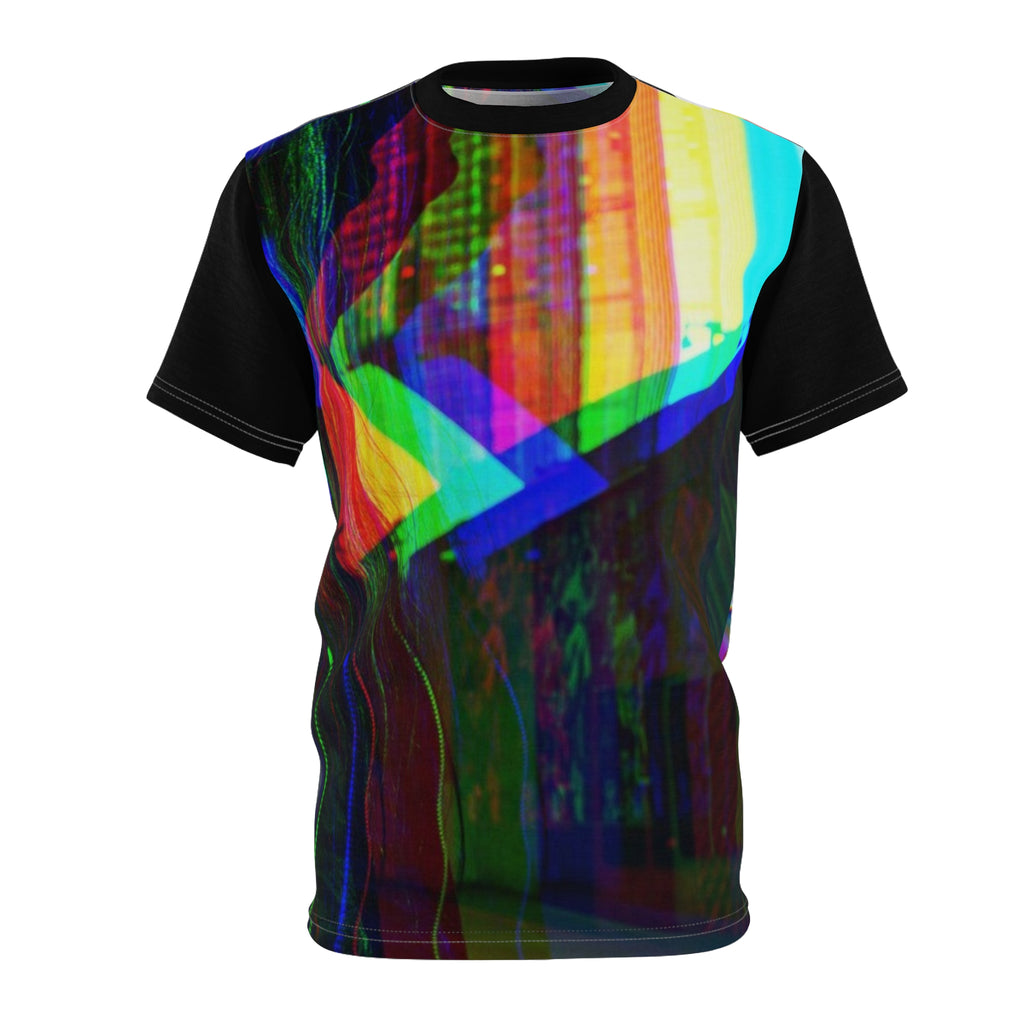 Abstract Glitch Art Tee